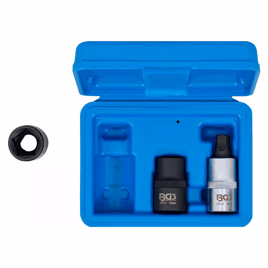 Bromsok specialinsatser 12,5 mm (1/2") 3 delar