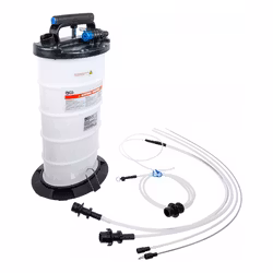 Tryckluftsbromsluftare och oljesugare pneumatisk och manuell