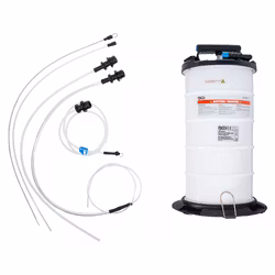 Tryckluftsbromsluftare och oljesugare pneumatisk och manuell