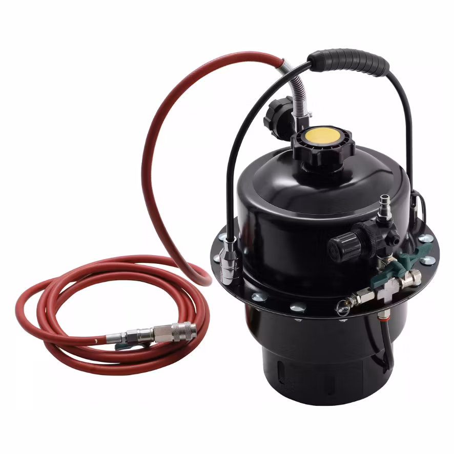 Tryckluft bromsluftare