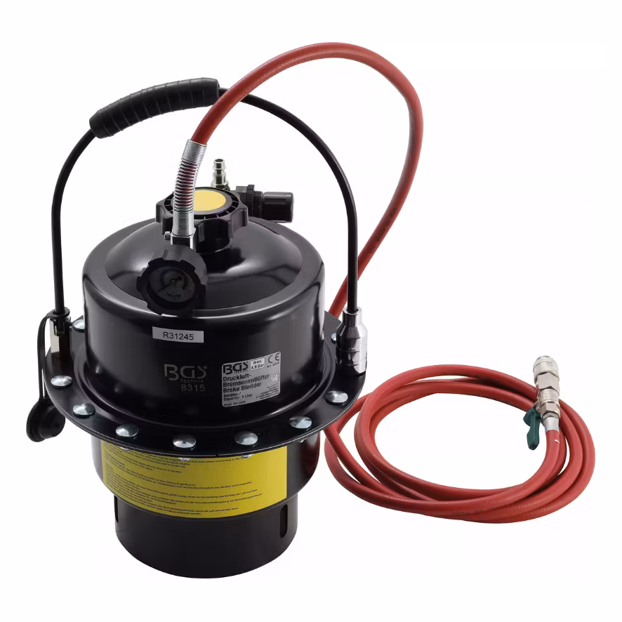 Tryckluft bromsluftare