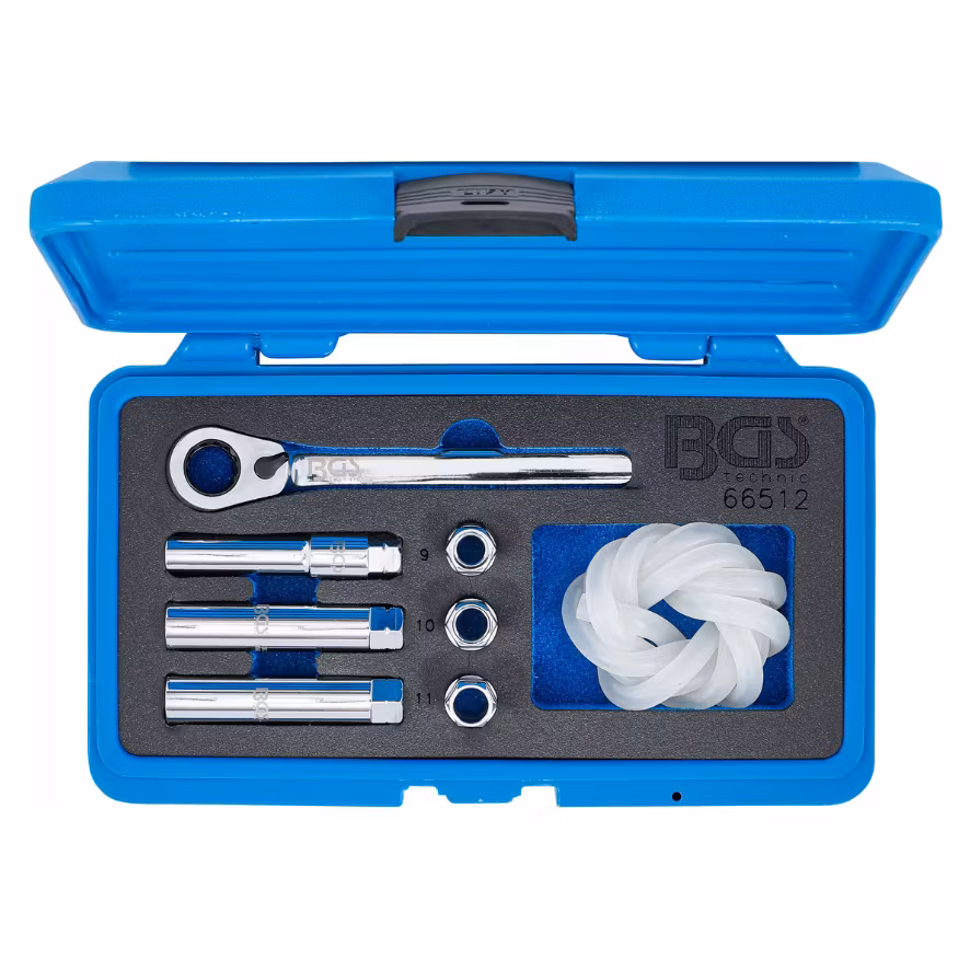 Broms luftningsnyckelsats 8 delar