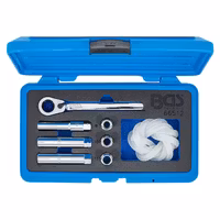 Broms luftningsnyckelsats 8 delar