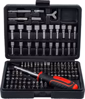 Universal Bitsats 6,3 mm (1/4") 122 delar