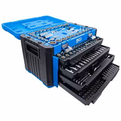 Hylsnyckelsats Sexkant | 1/4" /3/8 / 1/2 | Metrisk och Tum | 300 delar