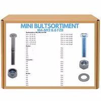 Mini Bultsortiment M4-M12 8.8 FZB
