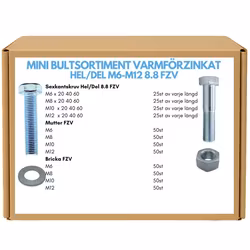 Mini Bultsortiment M6-M12 8.8 FZV