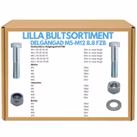 Lilla bultsortimentet delgängat M5-M12 FZB