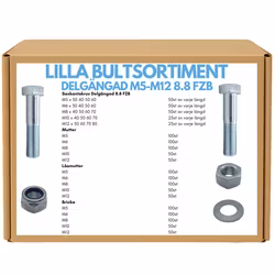 Lilla bultsortimentet delgängat M5-M12 FZB
