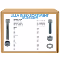 Lilla insexsortimentet M5-M12 8.8 FZB