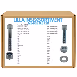 Lilla insexsortimentet M5-M12 8.8 FZB