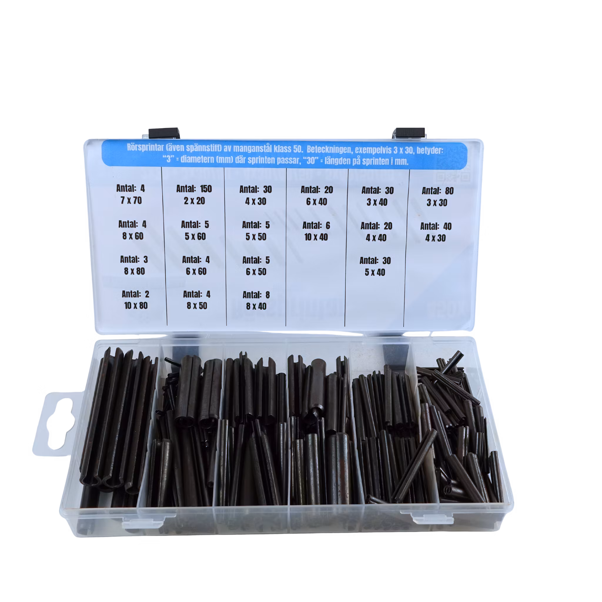 Rörsprintar 450 delar