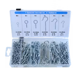 Skruvkrokar & -öglor 151 delar