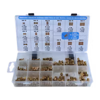 Gänginsatser, mässing METRISKA 330 delar