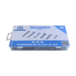 Skivexpandrar 40 delar