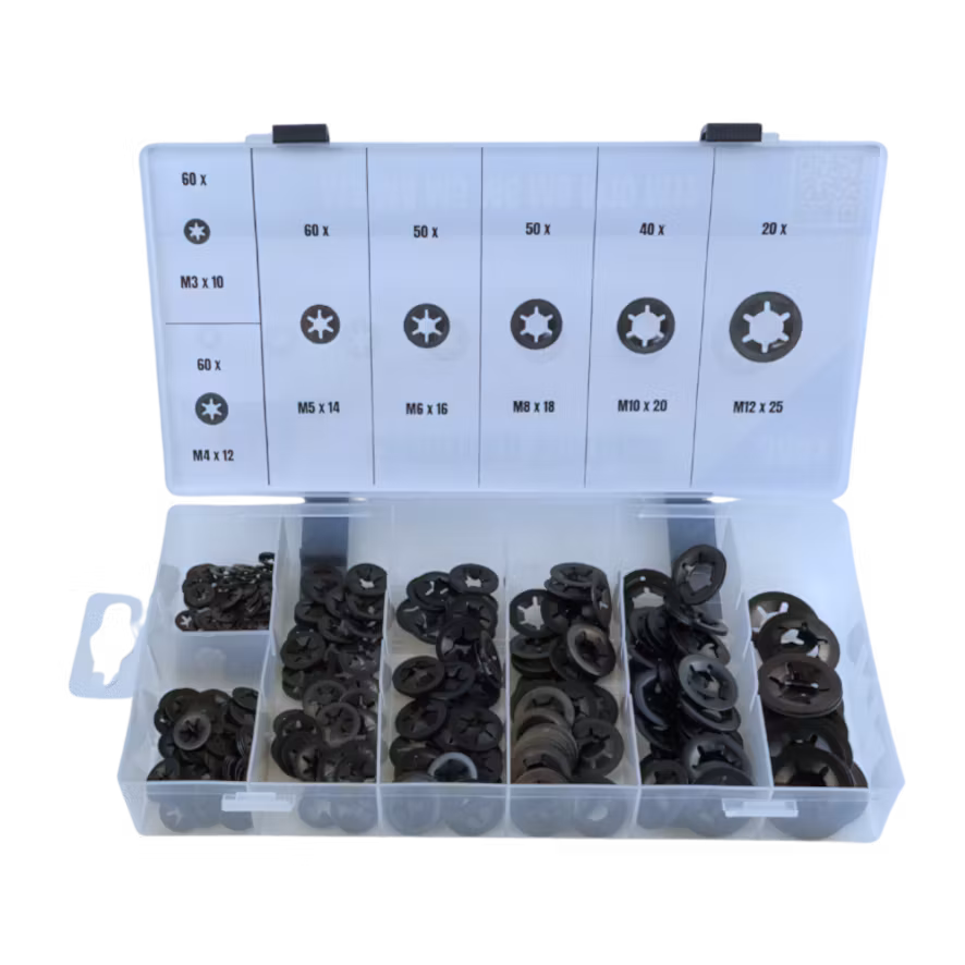 Låsbrickor Starlock 340 delar