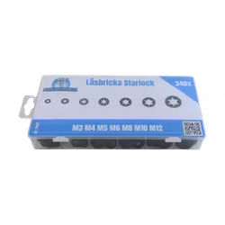 Låsbrickor Starlock 340 delar