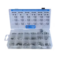 Fjäder- & låsbrickor, METRISKA/TUM 720 delar