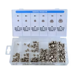 Kupolmuttrar, M3-M10 150 delar