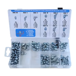 Smörjnipplar, METRISKA 110 delar