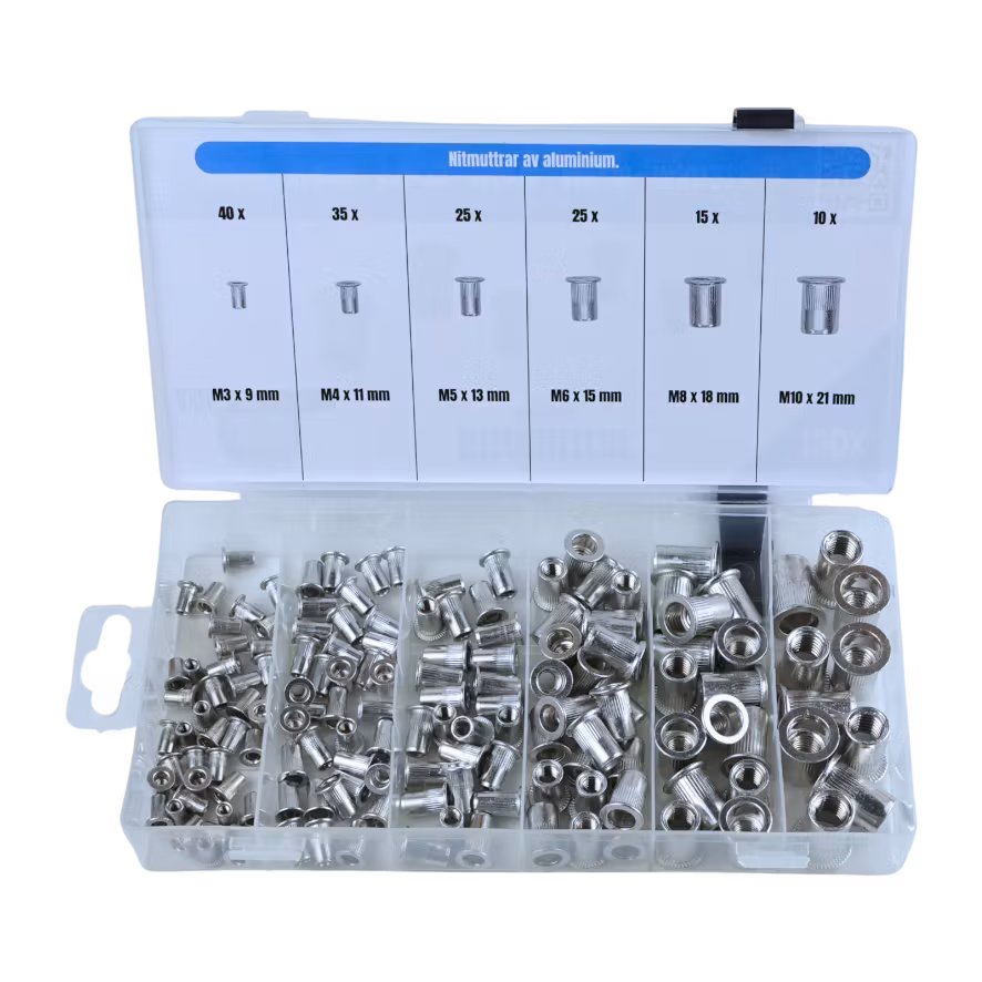 Nitmuttrar, ALU M3-M10 150 delar
