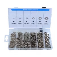 Sexkantmuttrar, RF A2, låga 300 delar