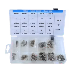 Stålkulor 470 delar