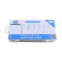 Fjädersprintar 150 delar