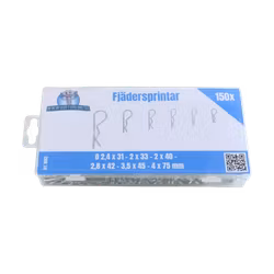 Fjädersprintar 150 delar