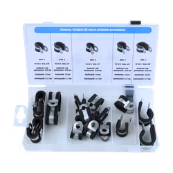 Klamsvep, gummiklädda 18 delar