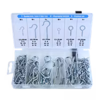 Skruvkrokar & -öglor 142 delar