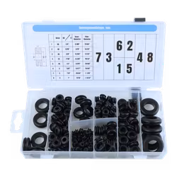 Gummigenomföringar TUM 180 delar