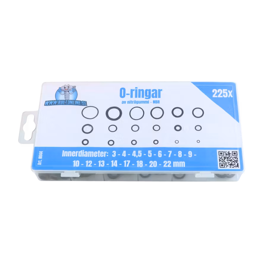 O-ringar, NBR 225 delar