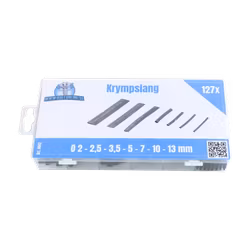 Krympslangar, Ø2-13mm 127 delar