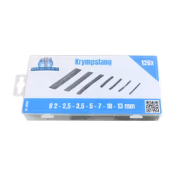Krympslangar, Ø2-13mm 126 delar
