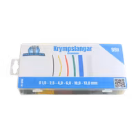 Krympslangar, färgkodade 99 delar