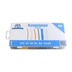 Krympslangar, färgkodade 99 delar