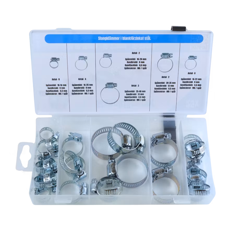 Slangklämmor, FZB 25 delar