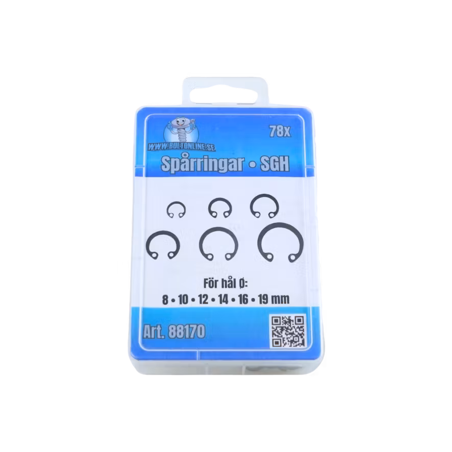 Spårringar SGH, invändiga 78 delar