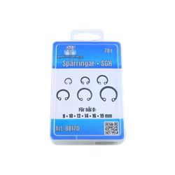 Spårringar SGH, invändiga 78 delar