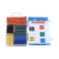 Krympslangar, färgkodade 90 delar