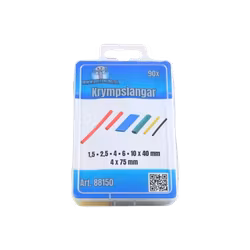 Krympslangar, färgkodade 90 delar