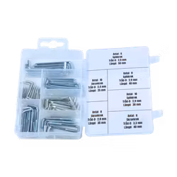 Skruv- & spikkrokar 48 delar