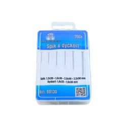 Spik & dyckert 200 delar