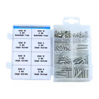 Skruvar och muttrar, FZB M4-M5 126 delar