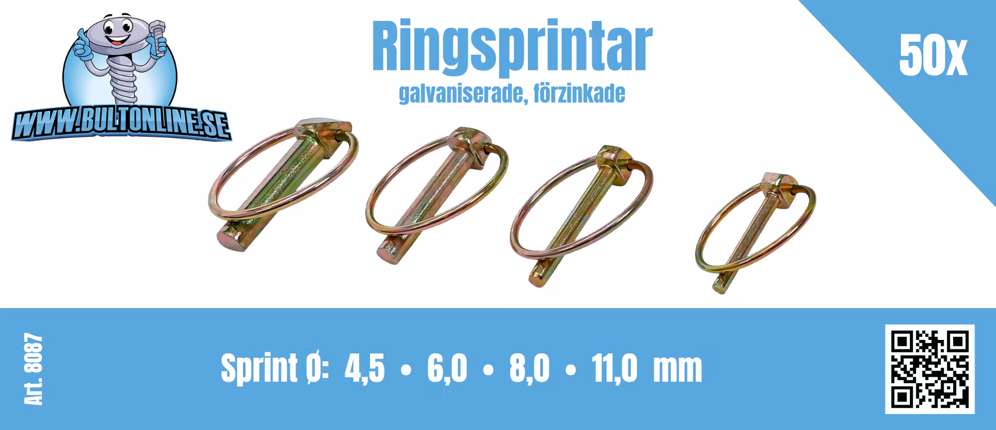 Ringsprintar 50 delar