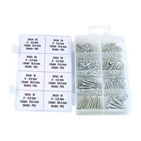 Plåtskruvar 175 delar