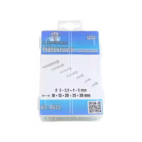 Plåtskruvar 175 delar