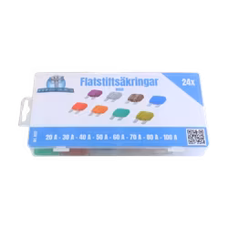 Flatstiftssäkringar MAXI 24 delar