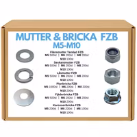 Mutter & Bricka M5-M10